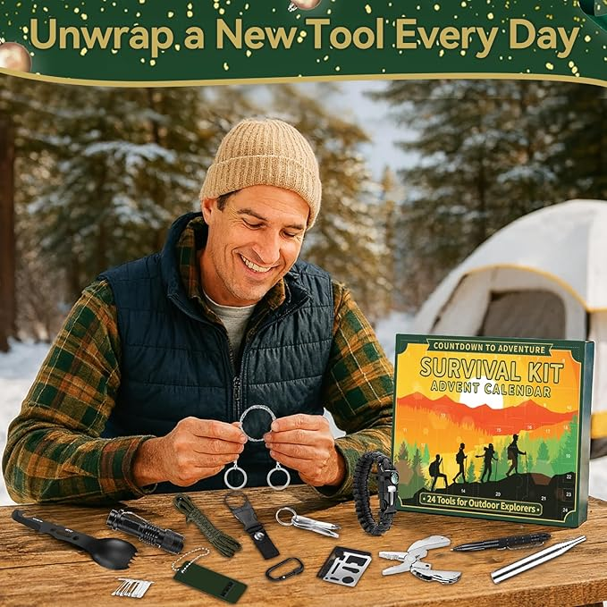 InnovaXmas™ Calendario de Adviento 2025 – 24 Días de Sorpresas Únicas (4 Modelos)