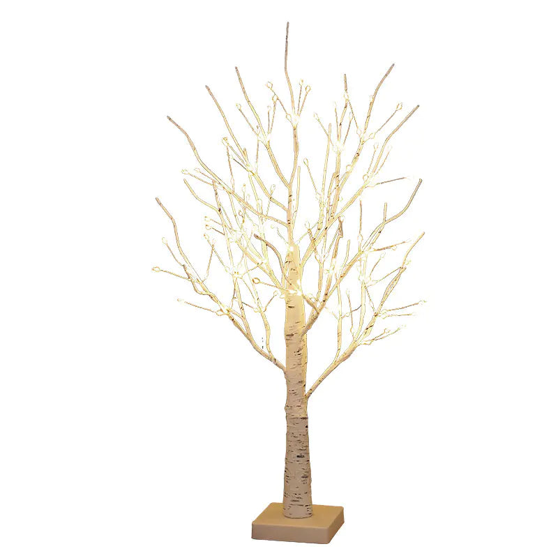 Lámpara Árbol LED Brillante – Iluminación Cálida y Elegante para Navidad y Hogar