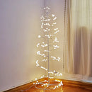 Lámpara Árbol Estrella LED – Decoración Navideña Elegante e Impermeable