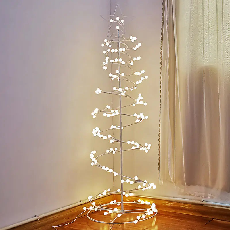 Lámpara Árbol Estrella LED – Decoración Navideña Elegante e Impermeable