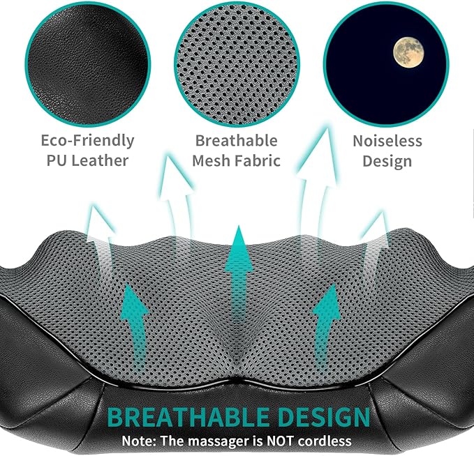 InnovaRelax™ Masajeador de cuello y espalda