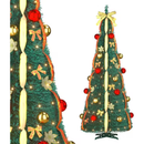 Árbol de Navidad Retráctil con Luces LED