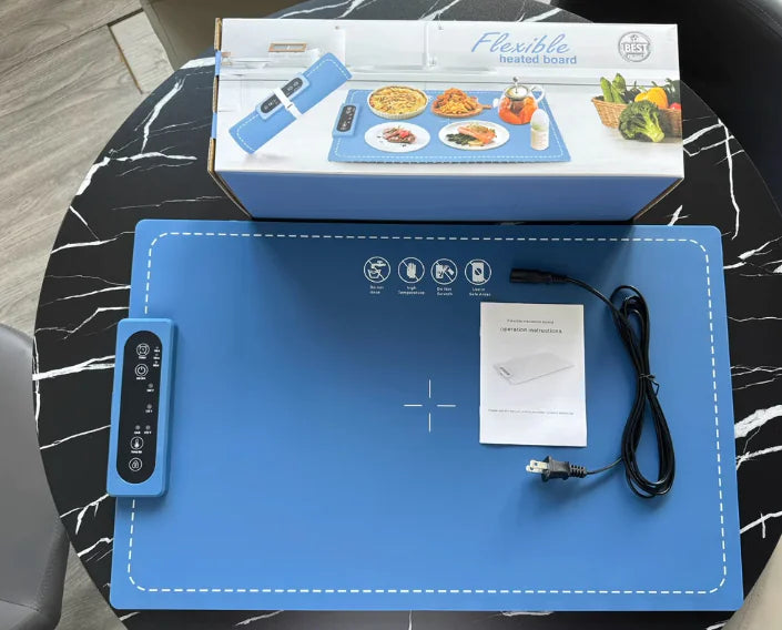 InnovaHeat™ Tapete térmico plegable para comida caliente
