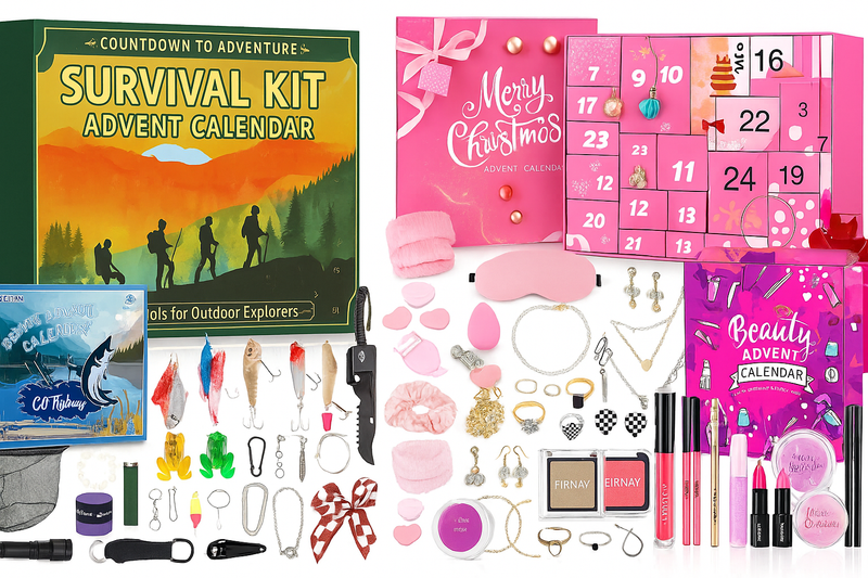 InnovaXmas™ Calendario de Adviento 2025 – 24 Días de Sorpresas Únicas (4 Modelos)