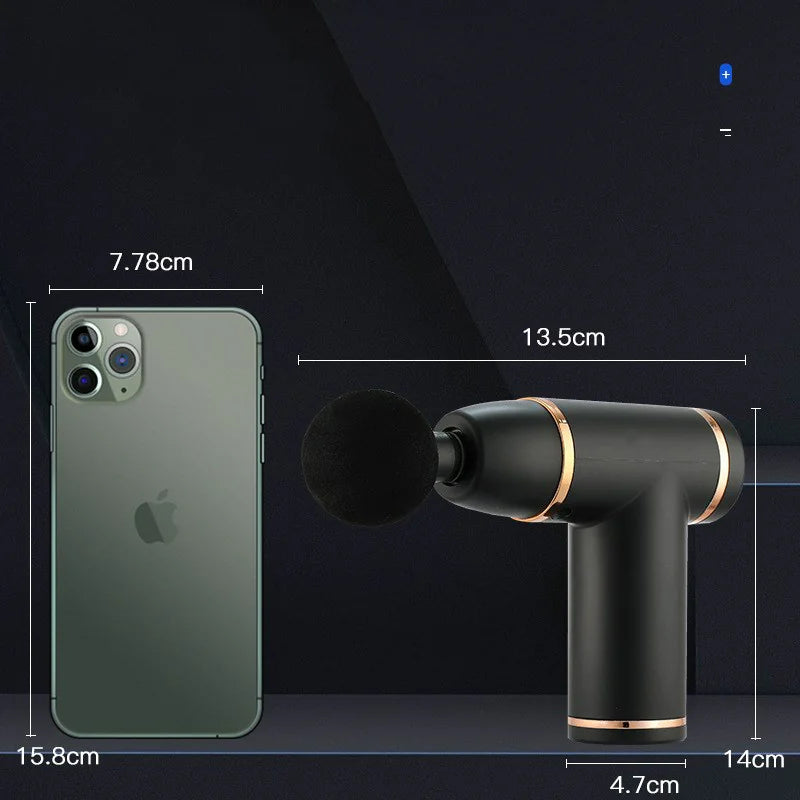 InnovaRelax™ Mini Pistola de Masaje USB