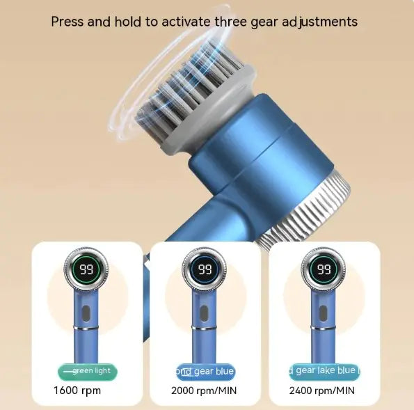 InnovaClean™ Cepillo Eléctrico Multifuncional 5 en 1