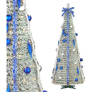 Árbol de Navidad Retráctil con Luces LED