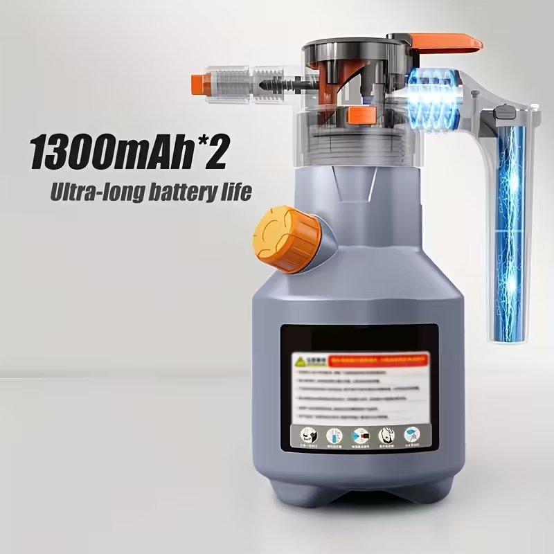 InnovaClean™ Pulverizador Eléctrico Portátil – Batería Recargable de 1300 mAh